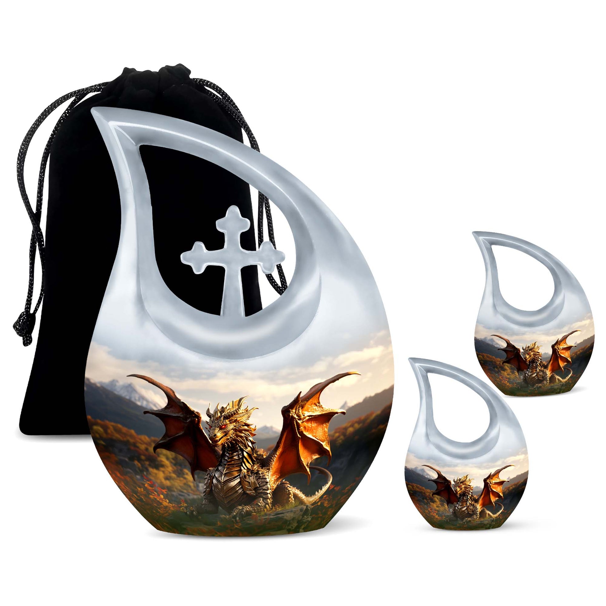 Dragon Urns For Ashes - Adult Cremation Urns