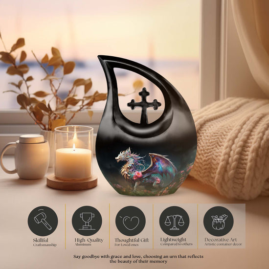 Dragon Urns For Ashes - Cremation Keepsake Urn