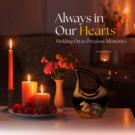 Dragon Urns For Ashes - Cremation Keepsake Urn