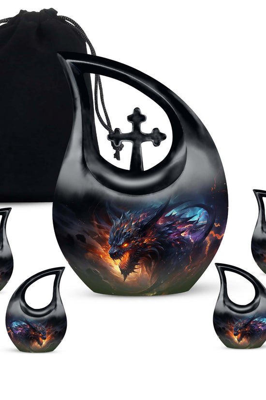 Dragon Urns For Ashes - Small Cremation Urns For Ashes