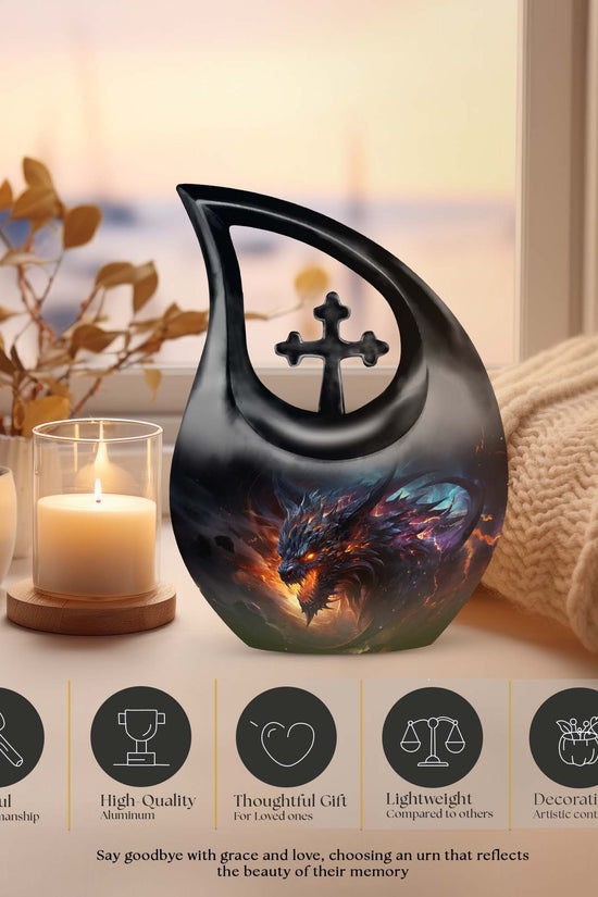 Dragon Urns For Ashes - Small Cremation Urns For Ashes