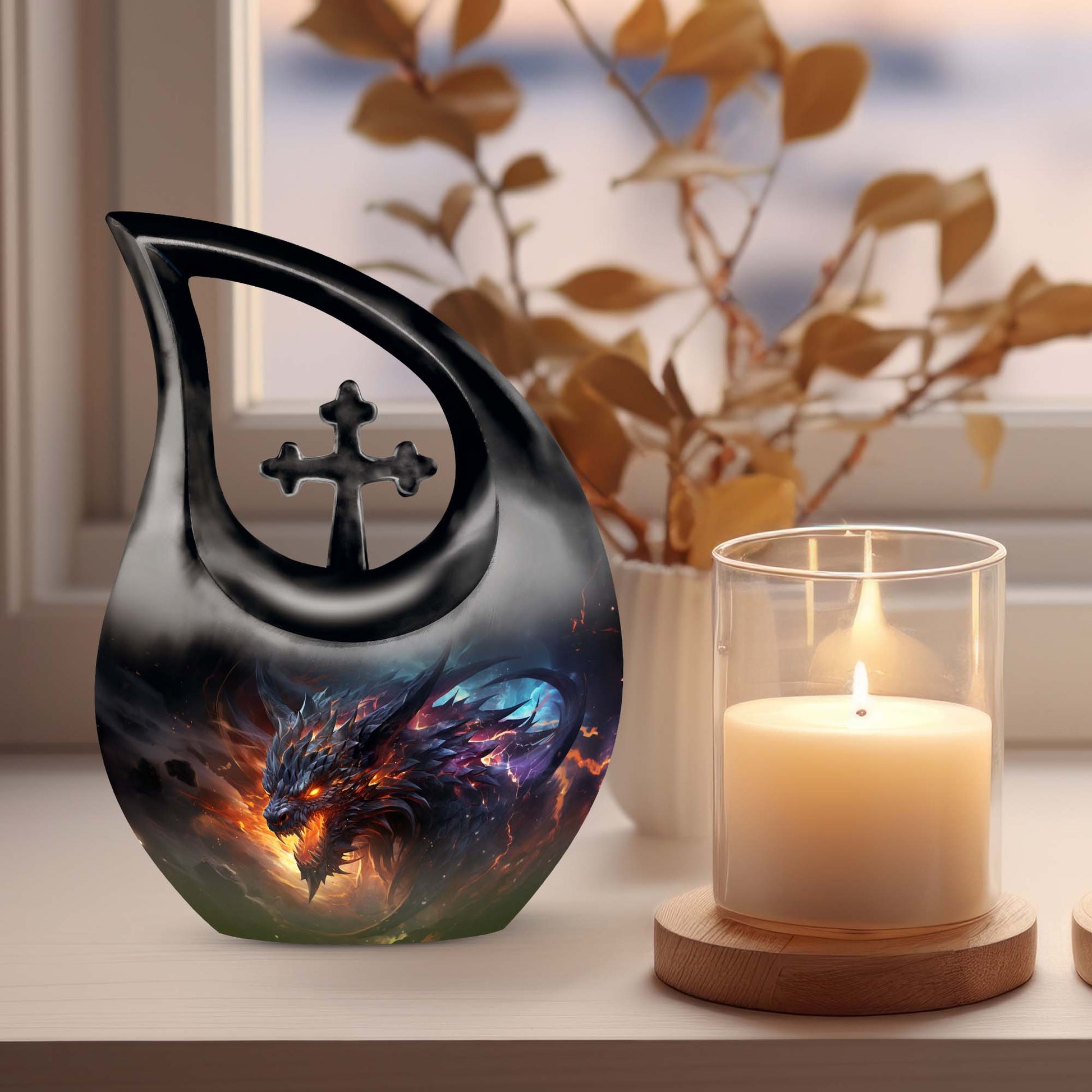 Dragon Urns For Ashes - Small Cremation Urns For Ashes