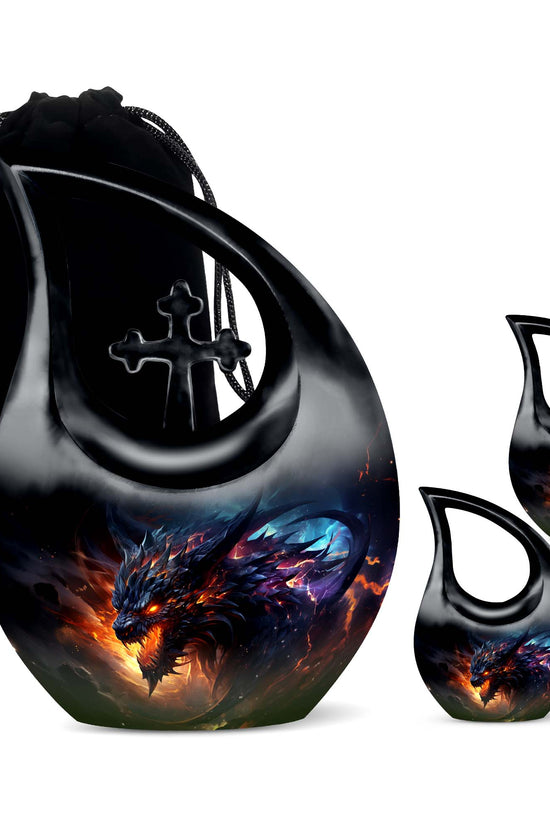 Dragon Urns For Ashes - Small Cremation Urns For Ashes