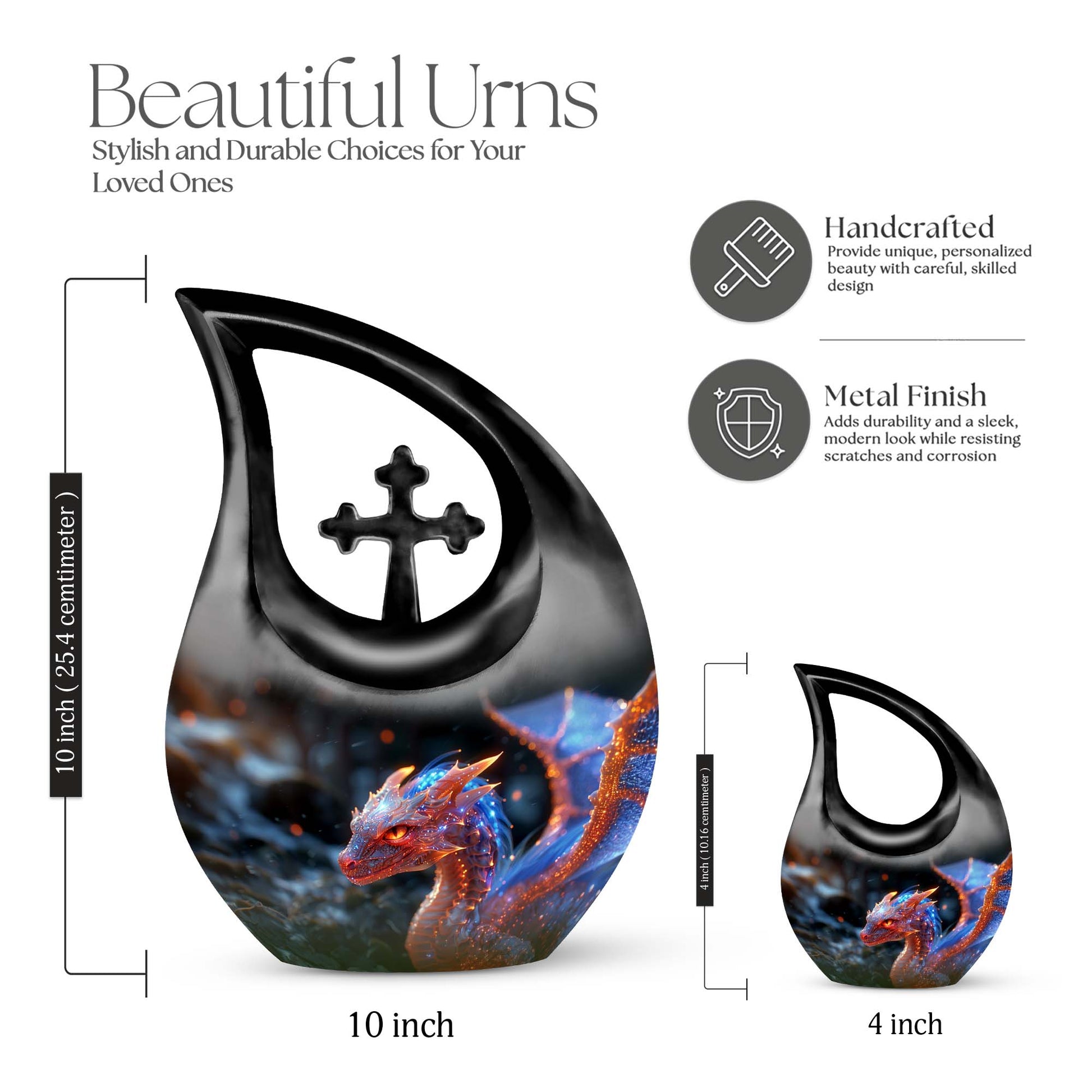 Dragon Urns For Ashes - Cremation Ashes Keepsakes