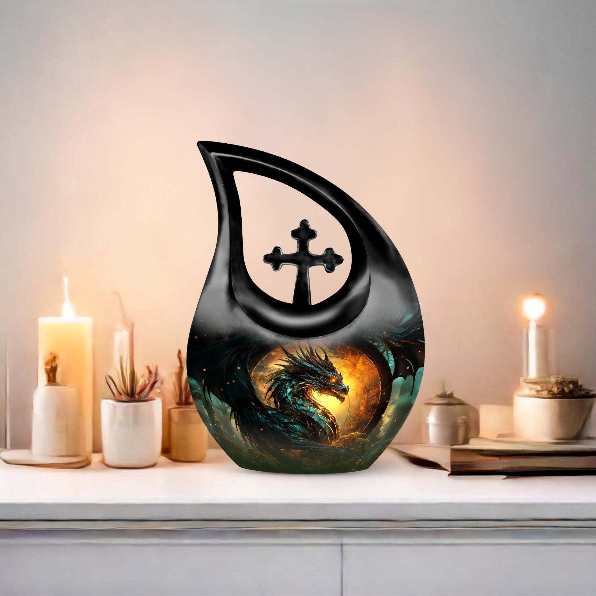 Dragon Urns For Ashes - Cremation Urn Small