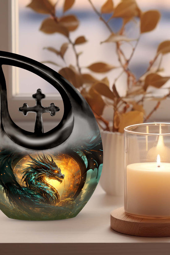 Dragon Urns For Ashes - Cremation Urn Small