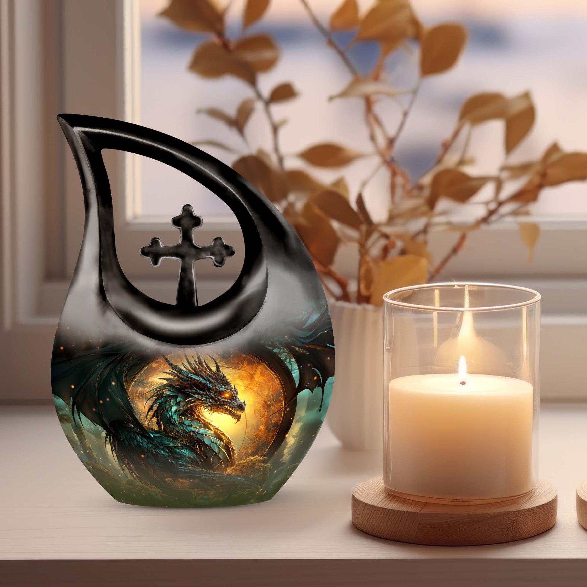 Dragon Urns For Ashes - Cremation Urn Small