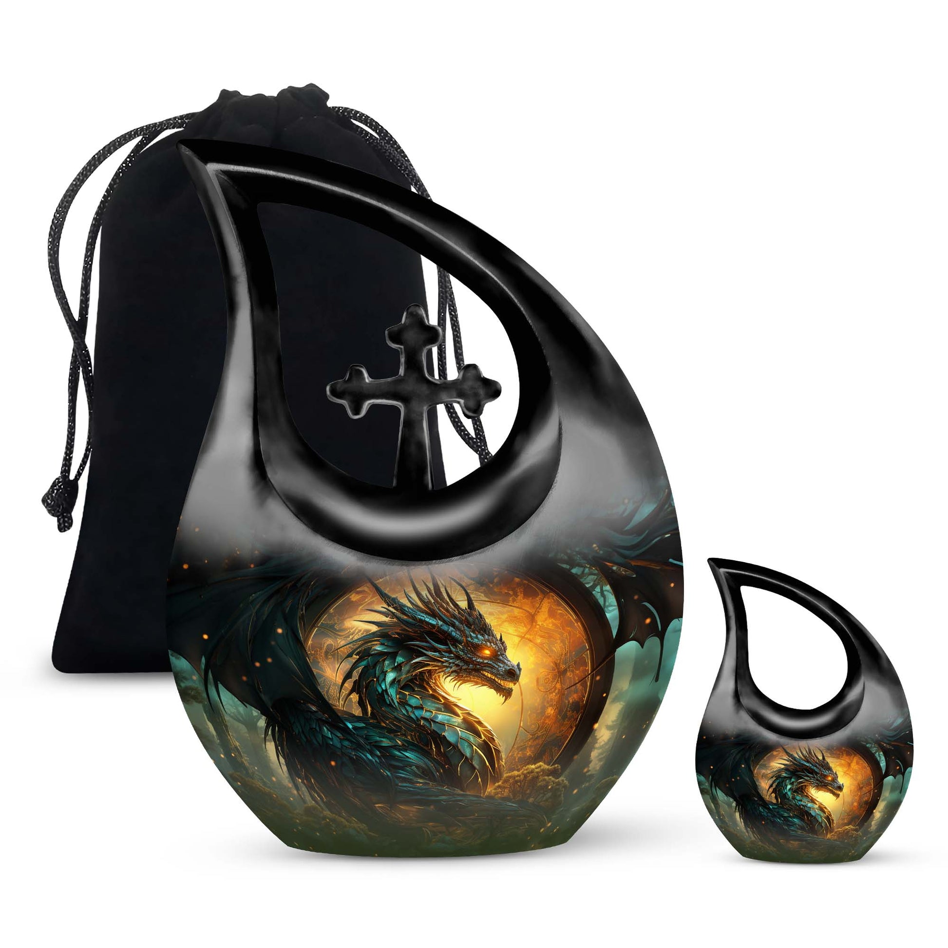 Dragon Urns For Ashes - Cremation Urn Small