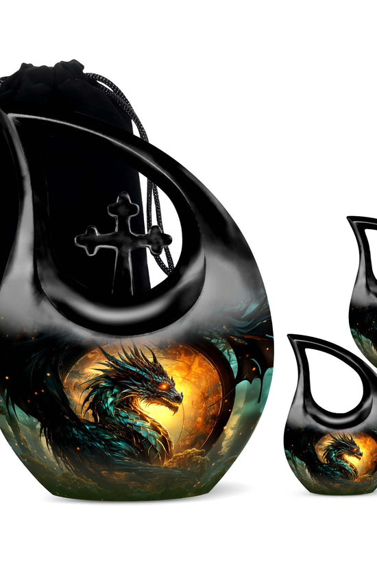 Dragon Urns For Ashes - Cremation Urn Small