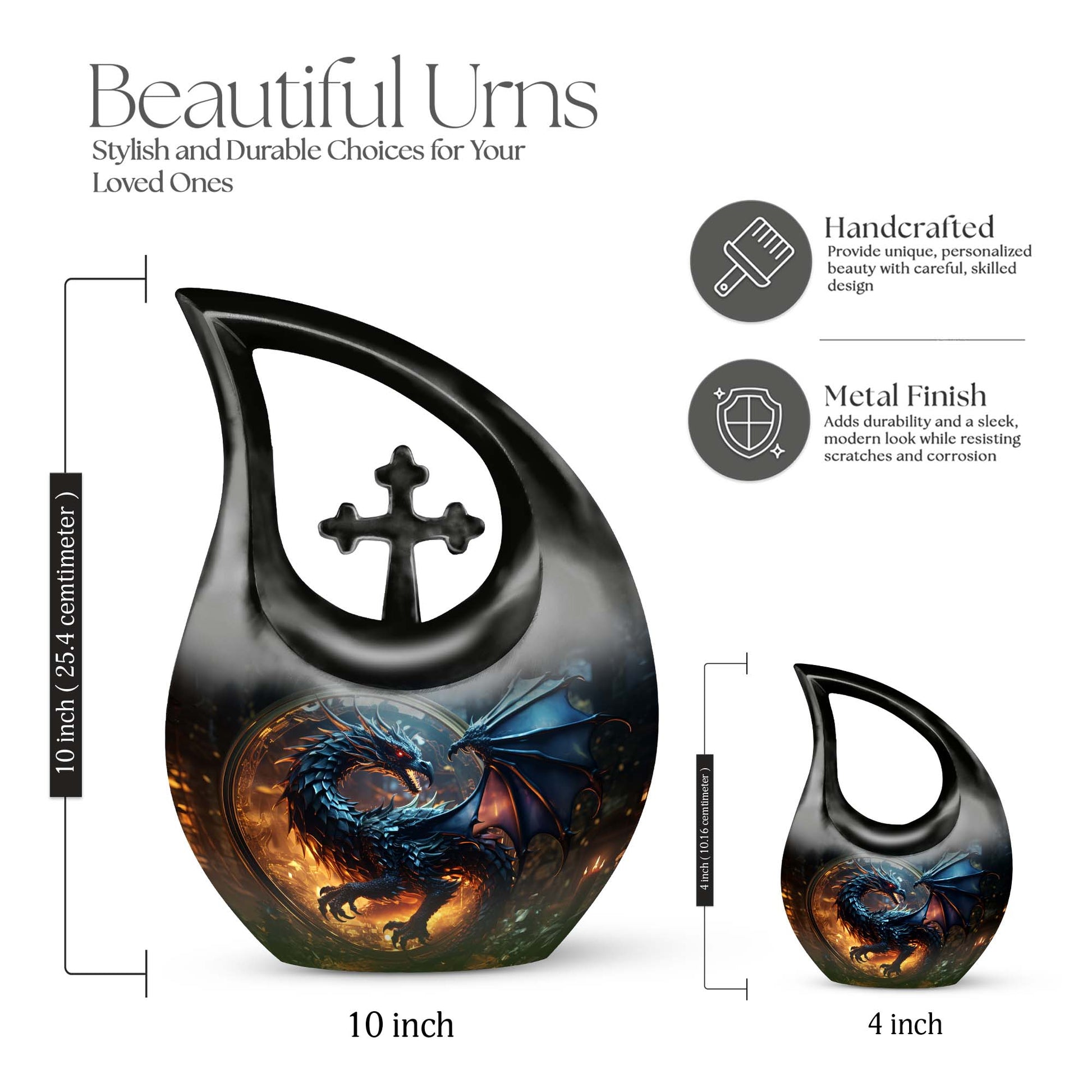 Dragon Urns For Ashes - Cremation Urns For Ashes For Men