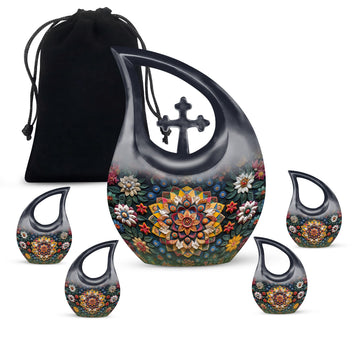 Large Urn With 4 Keepsake