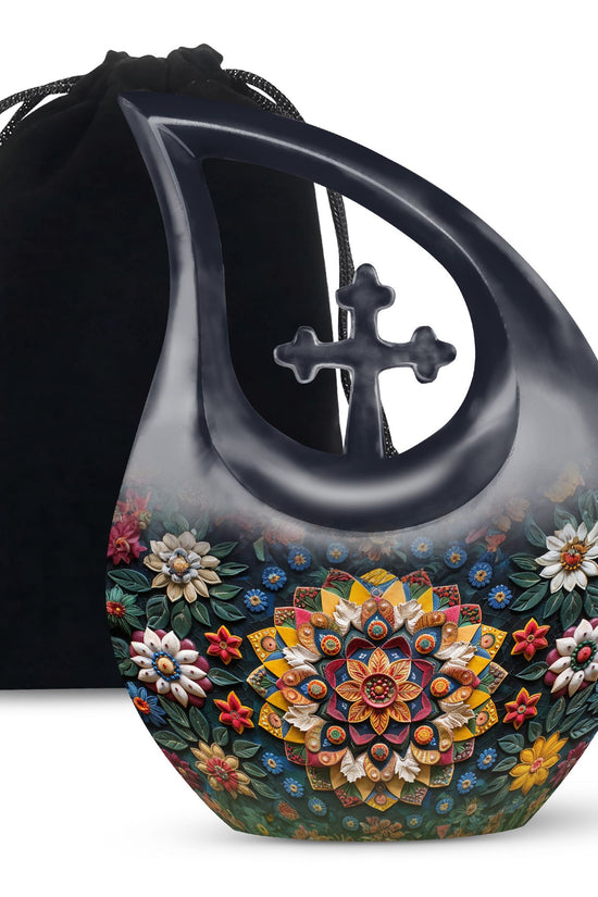 Geometric Pattern Urns For Ashes - Cremation Keepsakes Urns