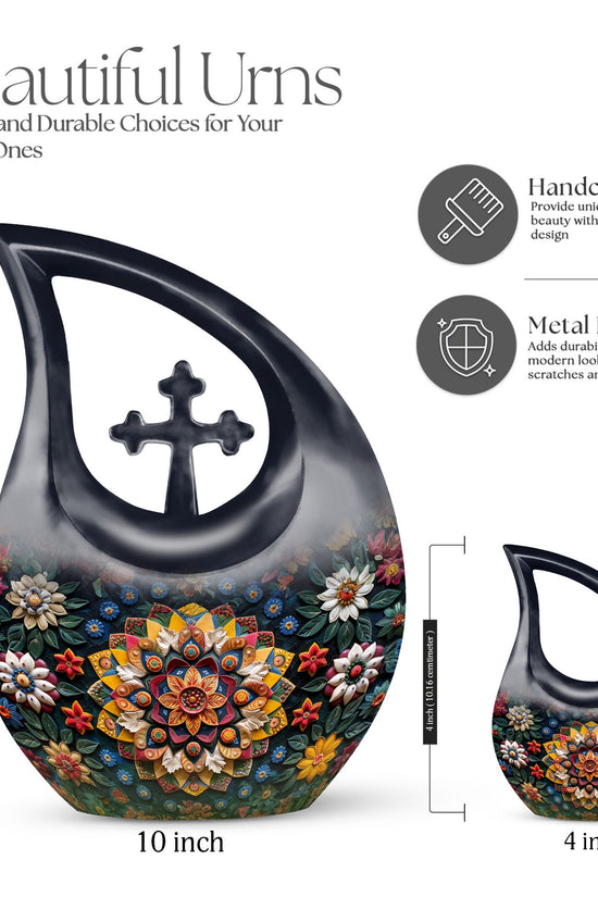 Geometric Pattern Urns For Ashes - Cremation Keepsakes Urns