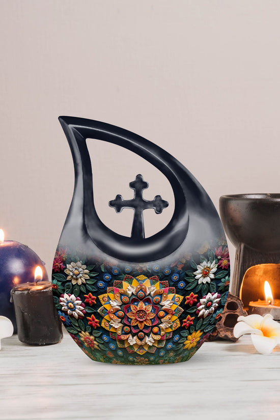 Geometric Pattern Urns For Ashes - Cremation Keepsakes Urns