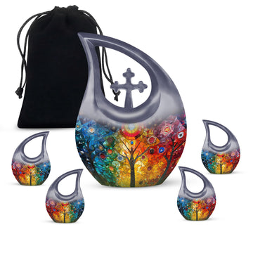 Large Urn With 4 Keepsake