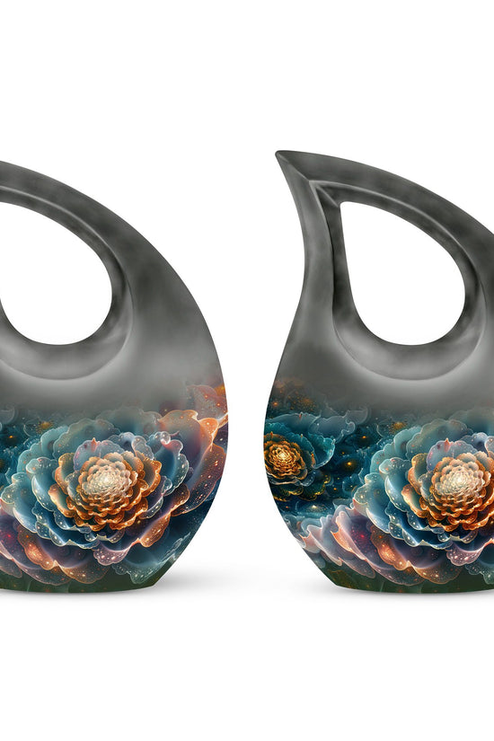 Flower Urns For Ashes - Cremation Urn For Adults