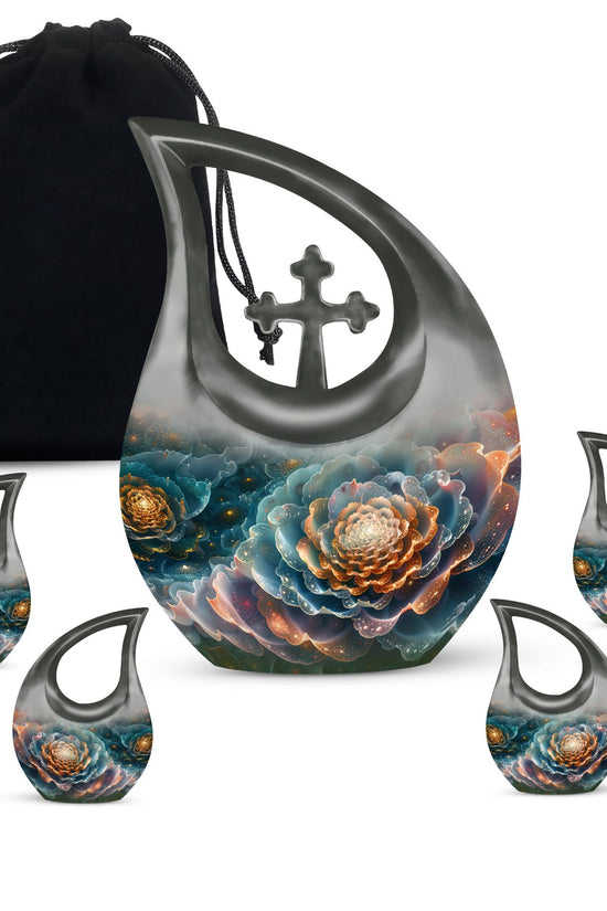 Flower Urns For Ashes - Cremation Urn For Adults
