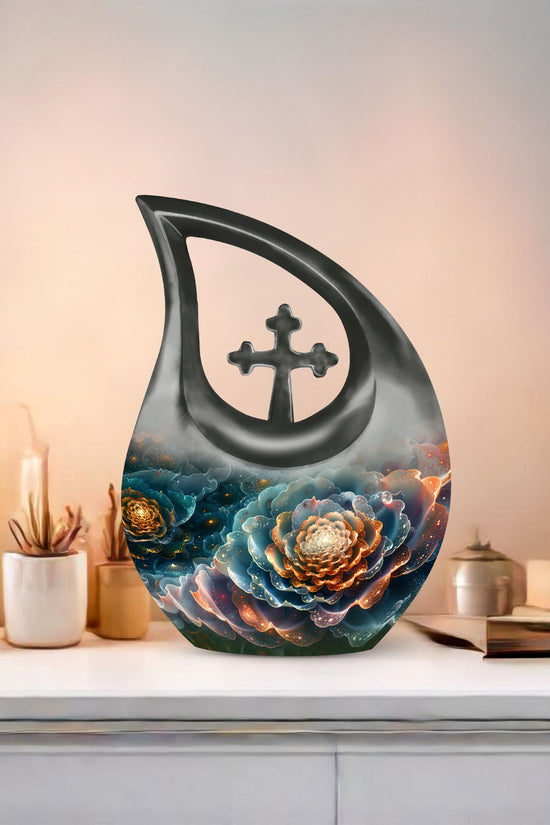 Flower Urns For Ashes - Cremation Urn For Adults