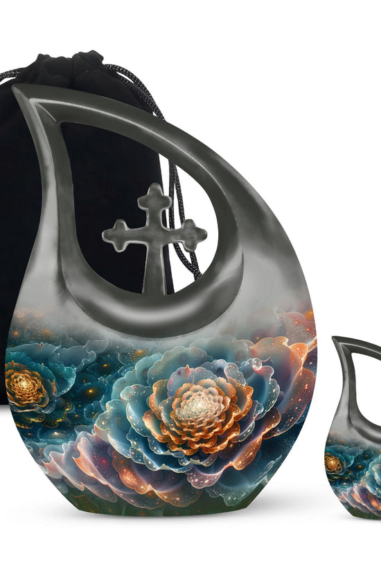 Flower Urns For Ashes - Cremation Urn For Adults