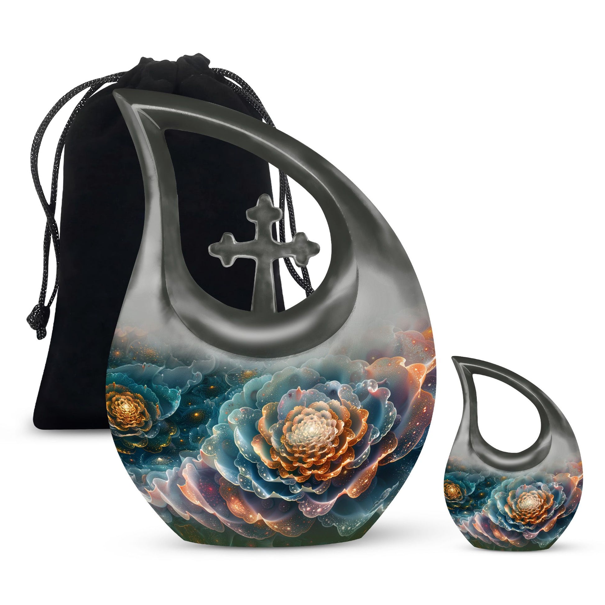 Flower Urns For Ashes - Cremation Urn For Adults