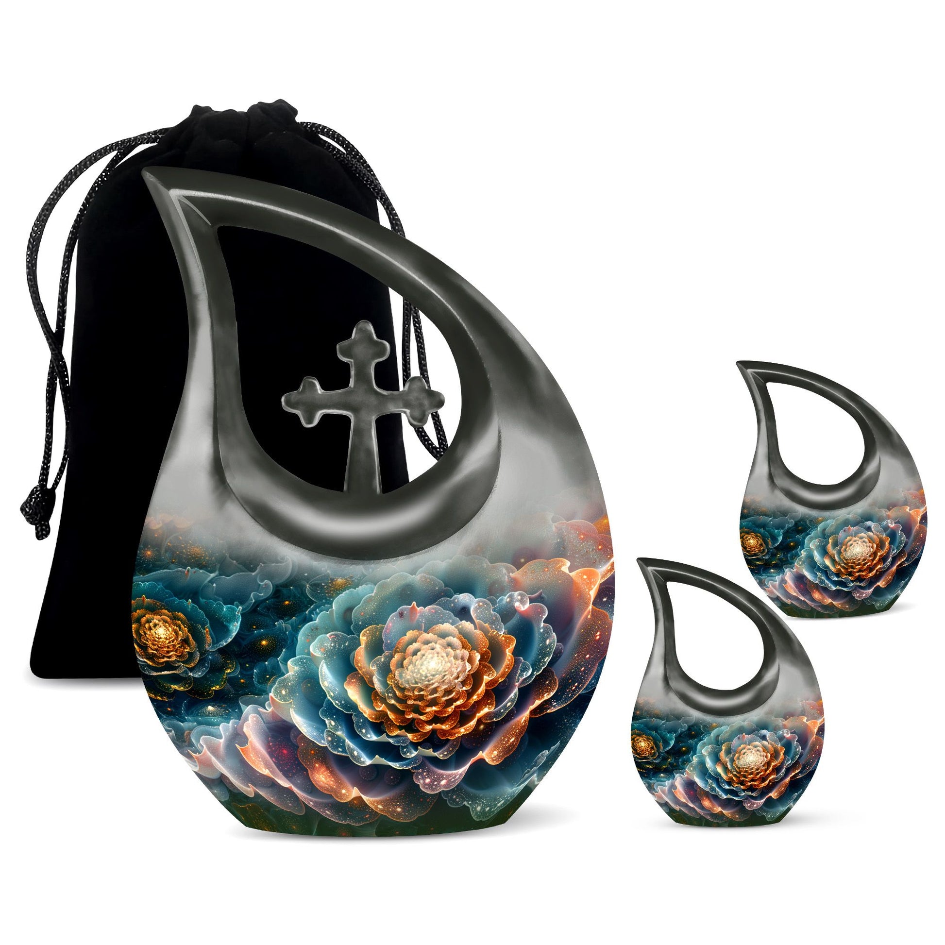 Flower Urns For Ashes - Cremation Urn For Adults