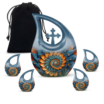 Large Urn With 4 Keepsake