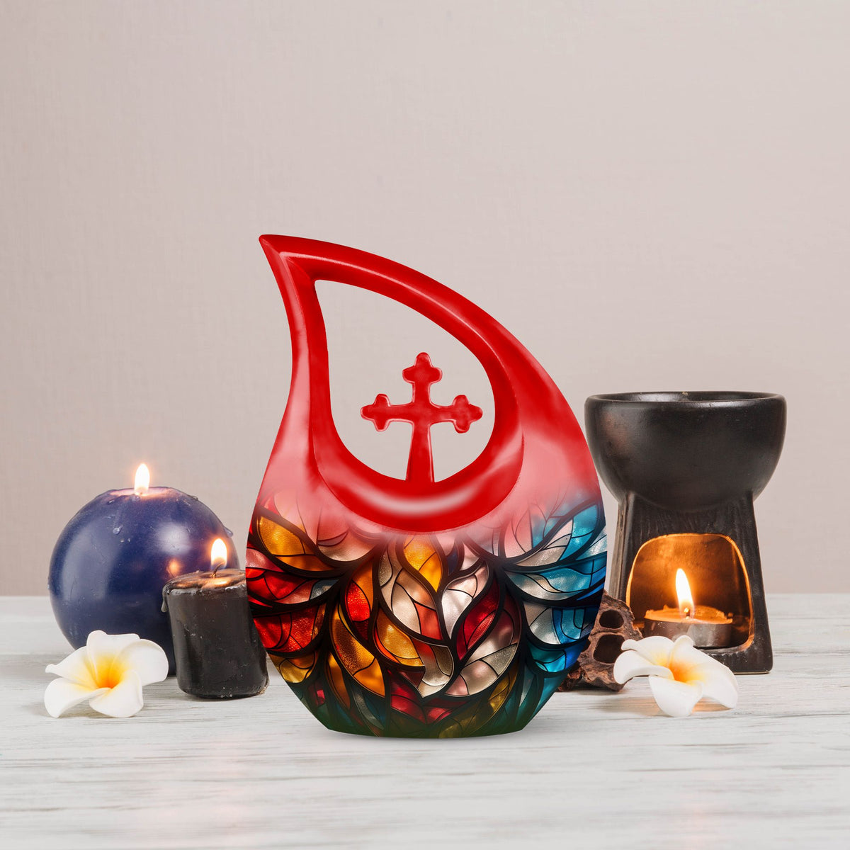 Waves Urns For Ashes - Cremation Keepsake Urns For Human Ashes Adult