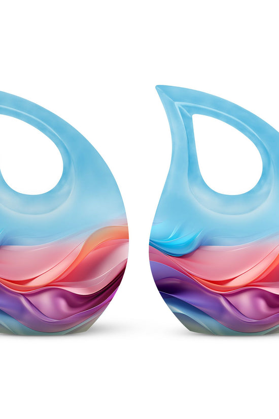 Waves Urns For Ashes - Small Urns For Cremation Ashes