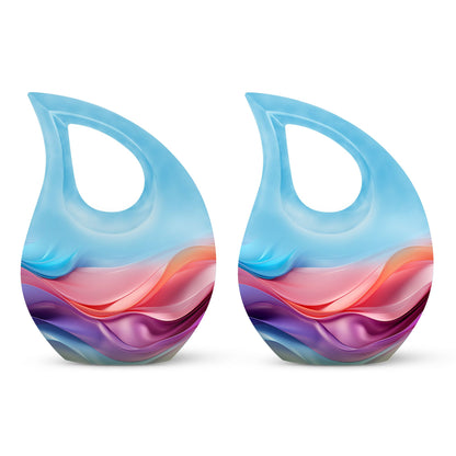 Waves Urns For Ashes - Small Urns For Cremation Ashes