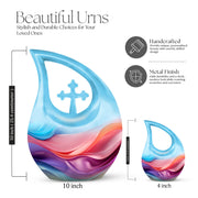 Waves Urns For Ashes - Small Urns For Cremation Ashes