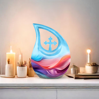 Waves Urns For Ashes - Small Urns For Cremation Ashes