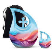 Waves Urns For Ashes - Small Urns For Cremation Ashes