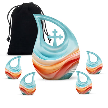 Large Urn With 4 Keepsake