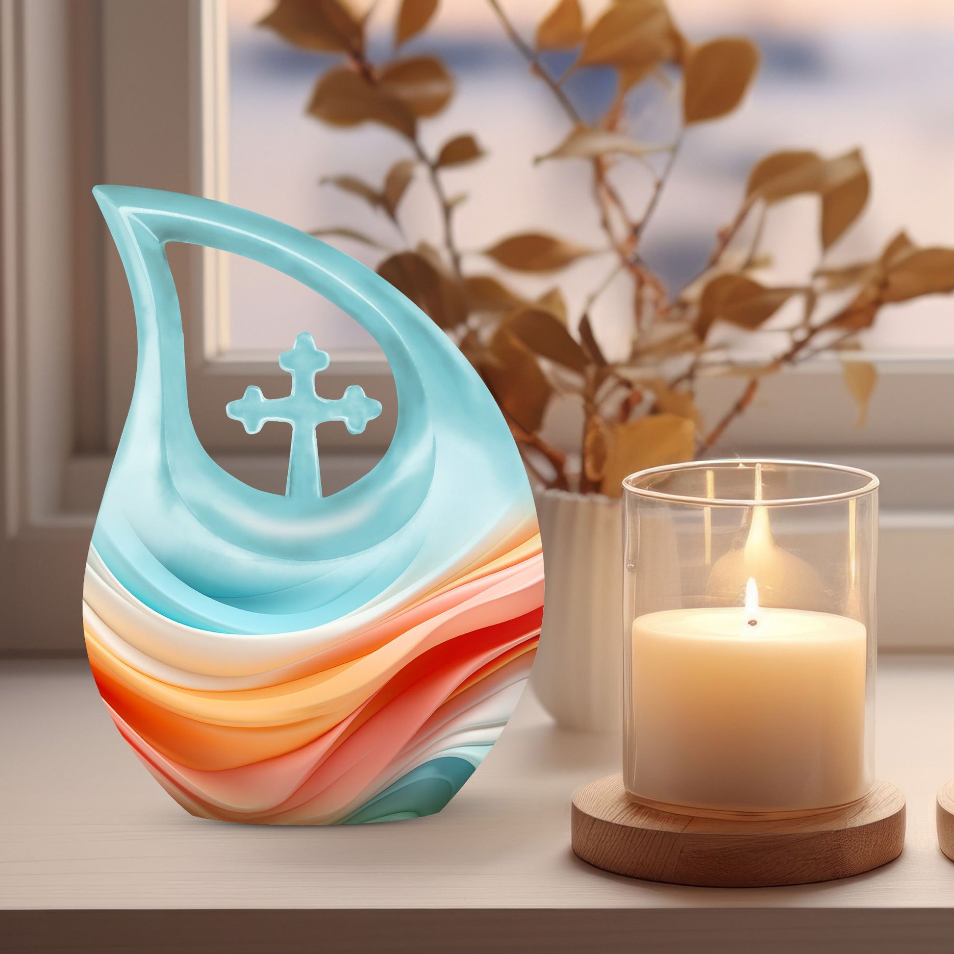Waves Urns For Ashes - Cremation Urn Mom