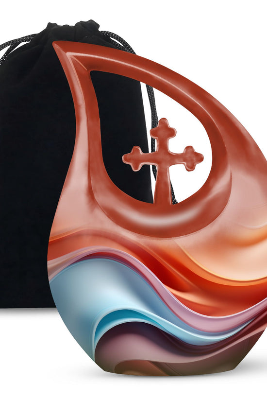 Waves Urns For Ashes - Mini Cremation Urns
