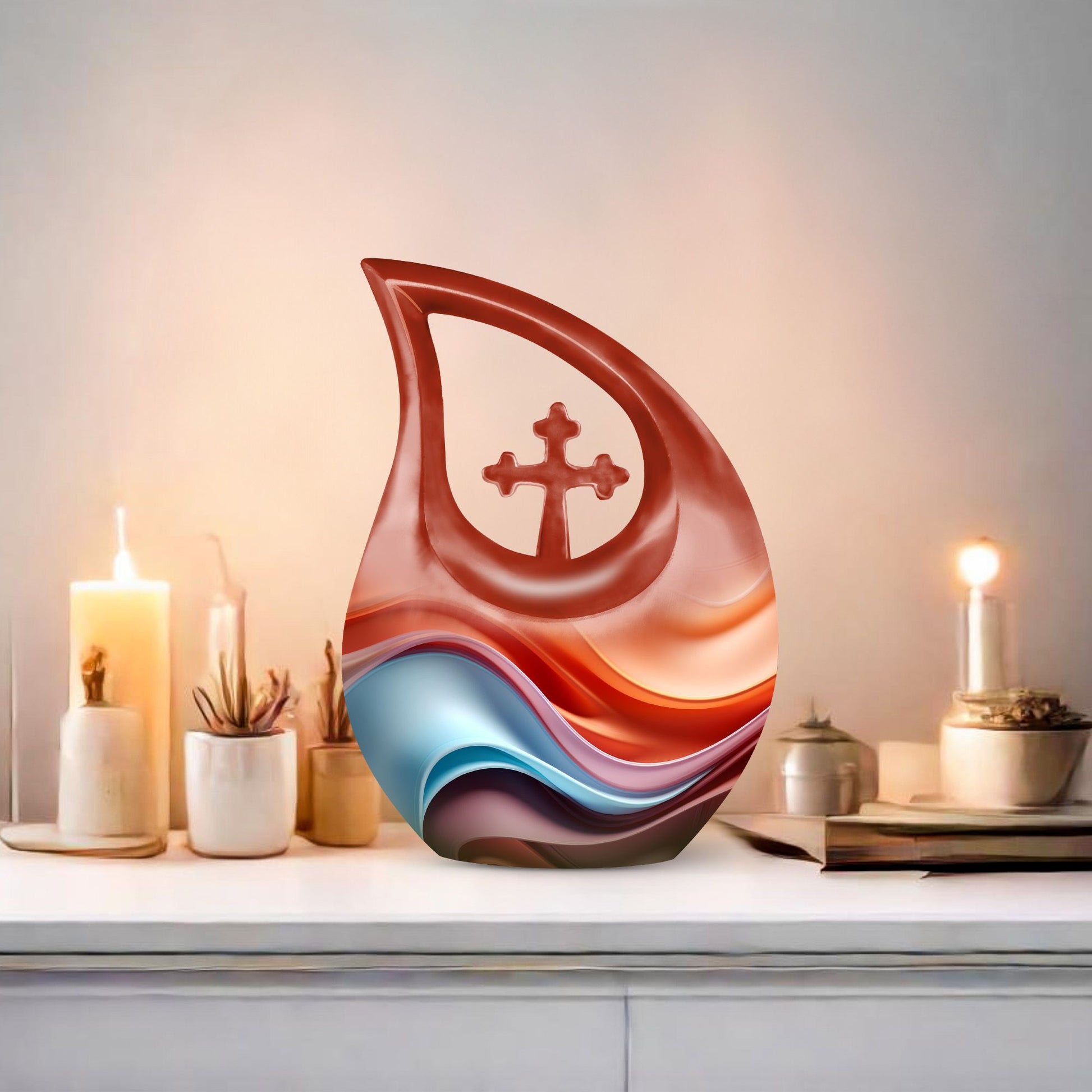 Waves Urns For Ashes - Mini Cremation Urns