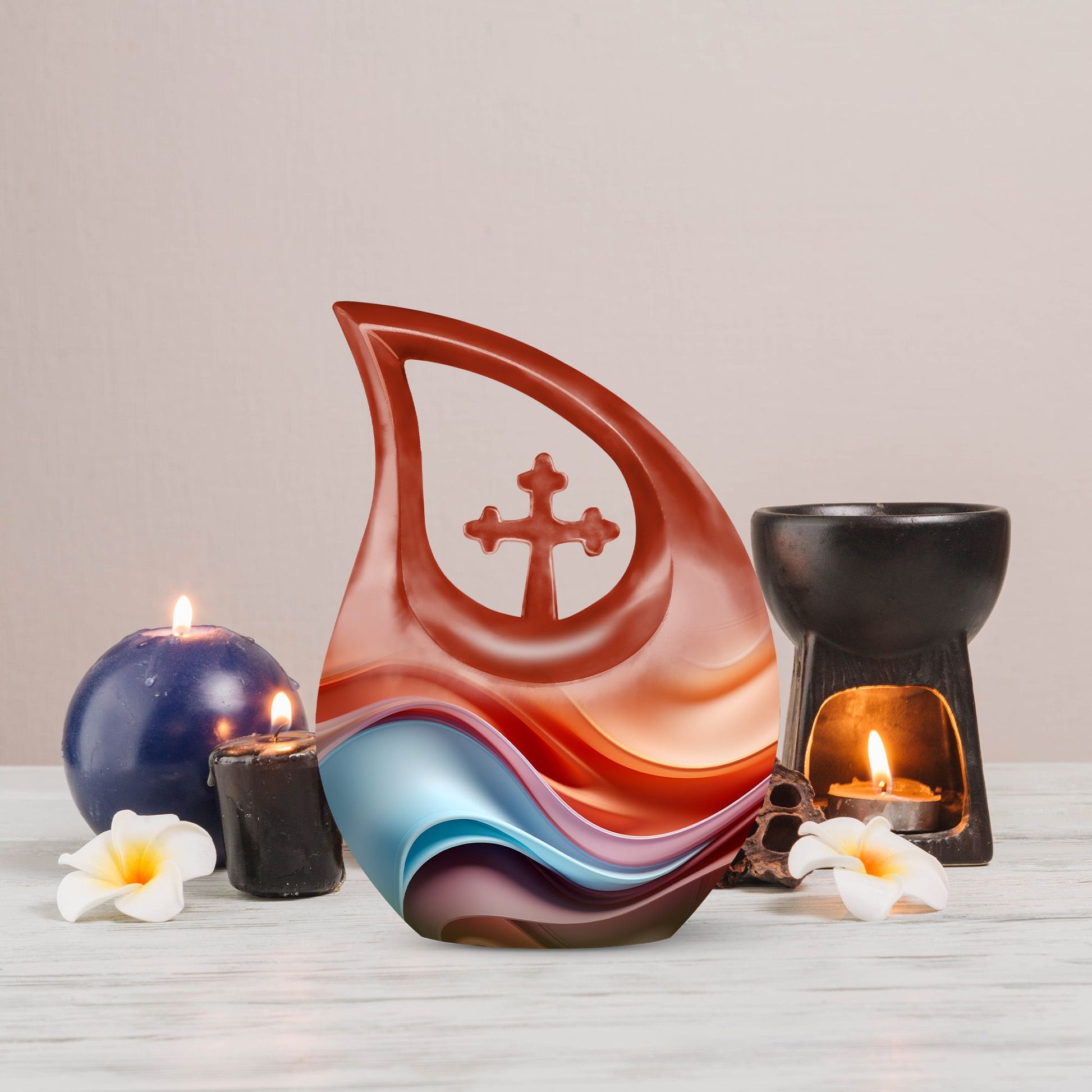 Waves Urns For Ashes - Mini Cremation Urns