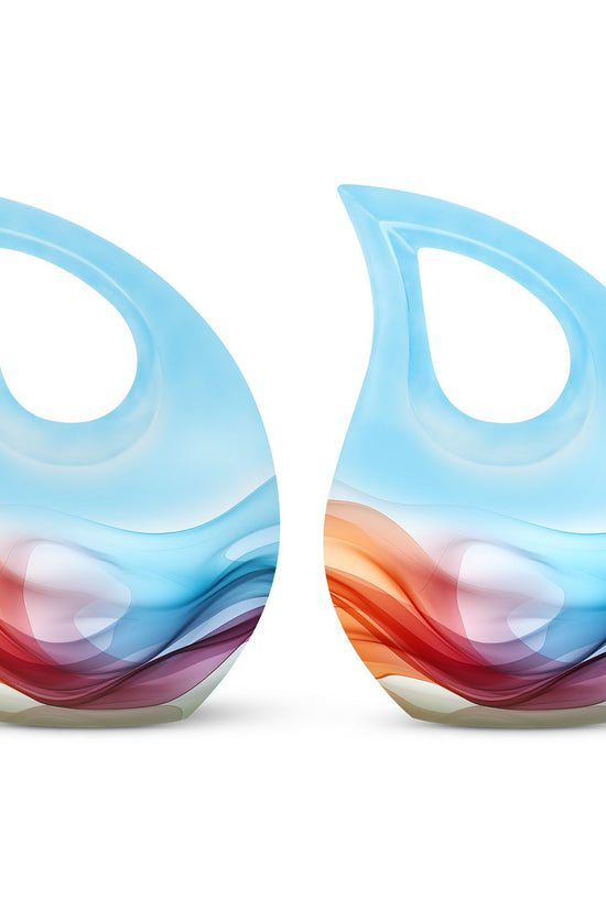 Waves Urns For Ashes - Adult Size Cremation Urns