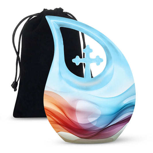 Waves Urns For Ashes - Adult Size Cremation Urns