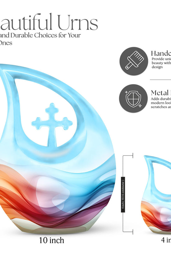 Waves Urns For Ashes - Adult Size Cremation Urns