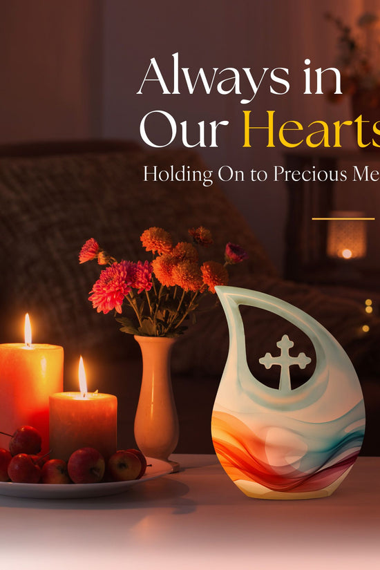 Waves Urns For Ashes - Adult Size Cremation Urns