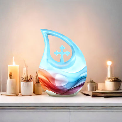 Waves Urns For Ashes - Adult Size Cremation Urns