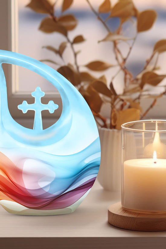 Waves Urns For Ashes - Adult Size Cremation Urns