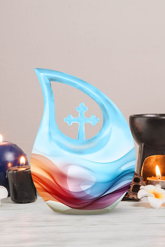 Waves Urns For Ashes - Adult Size Cremation Urns