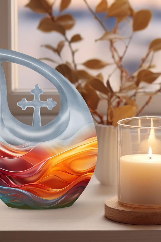Flowers Urns For Ashes - Cremation Urn For Ashes
