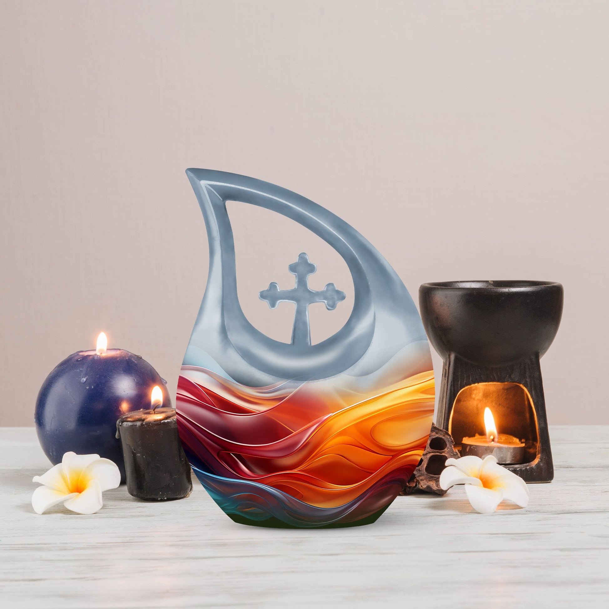 Flowers Urns For Ashes - Cremation Urn For Ashes