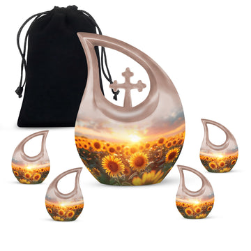 Large Urn With 4 Keepsake
