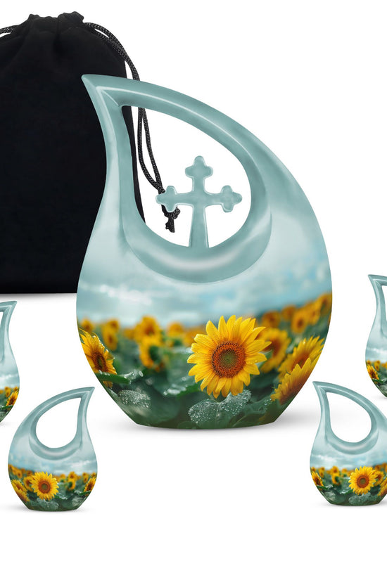 Flowers Urns For Ashes - Keepsake Cremation Urns For Human Ashes