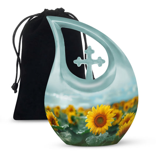 Flowers Urns For Ashes - Keepsake Cremation Urns For Human Ashes