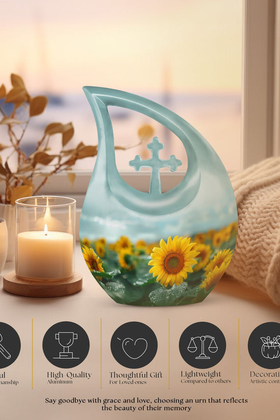 Flowers Urns For Ashes - Keepsake Cremation Urns For Human Ashes